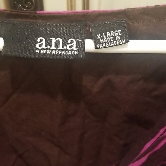 E21-Ana womens top purple and pink size xl - Picture 2 of 2